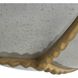 Karlsen 3 Light 23 inch Antique Brass Semi-Flush Mount Ceiling Light