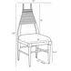 Biziki Dim Gray Dining Chair