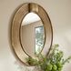 Eagan 39.5 X 30 inch Antique Brass Mirror