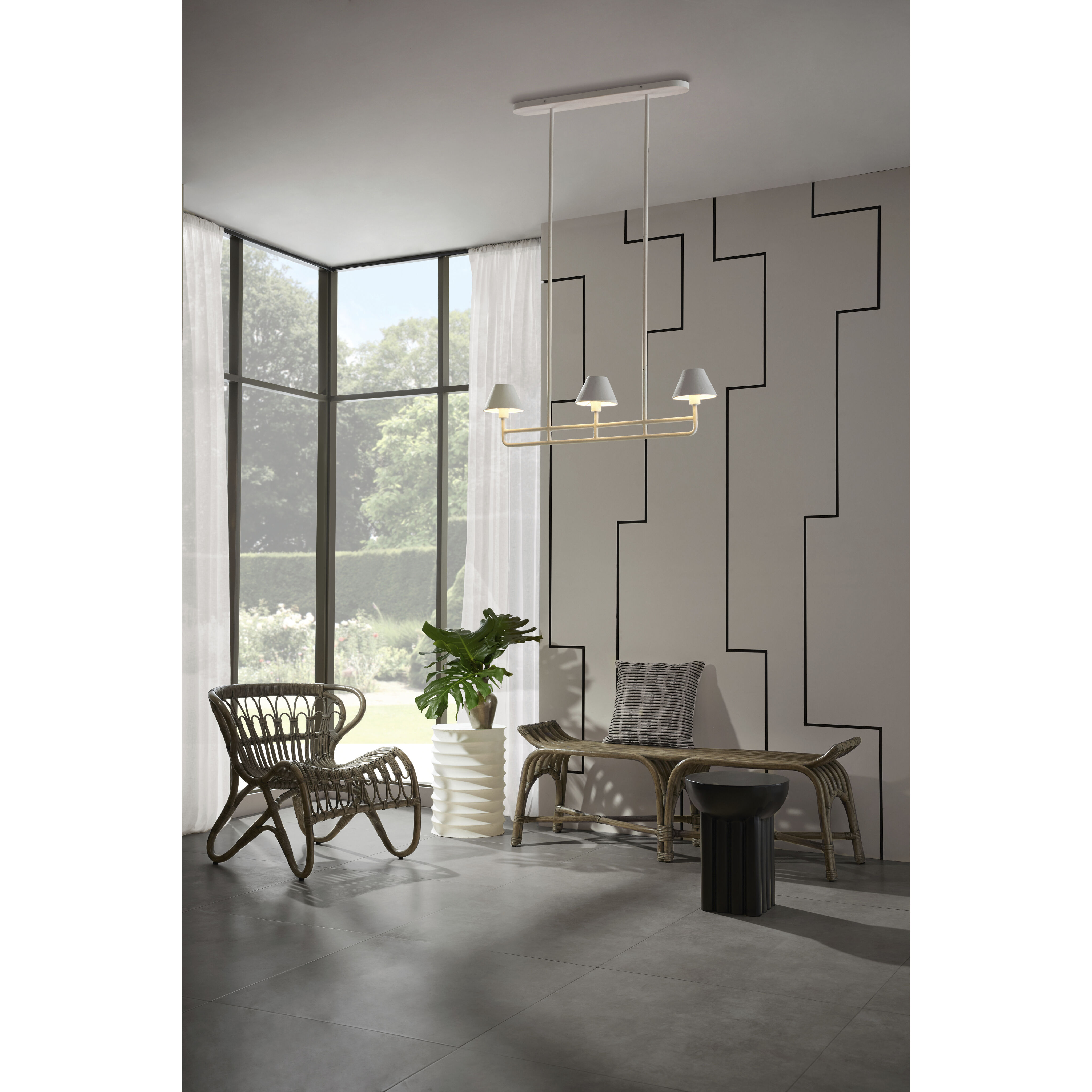 Rayna Gray Wash Lounge Chair