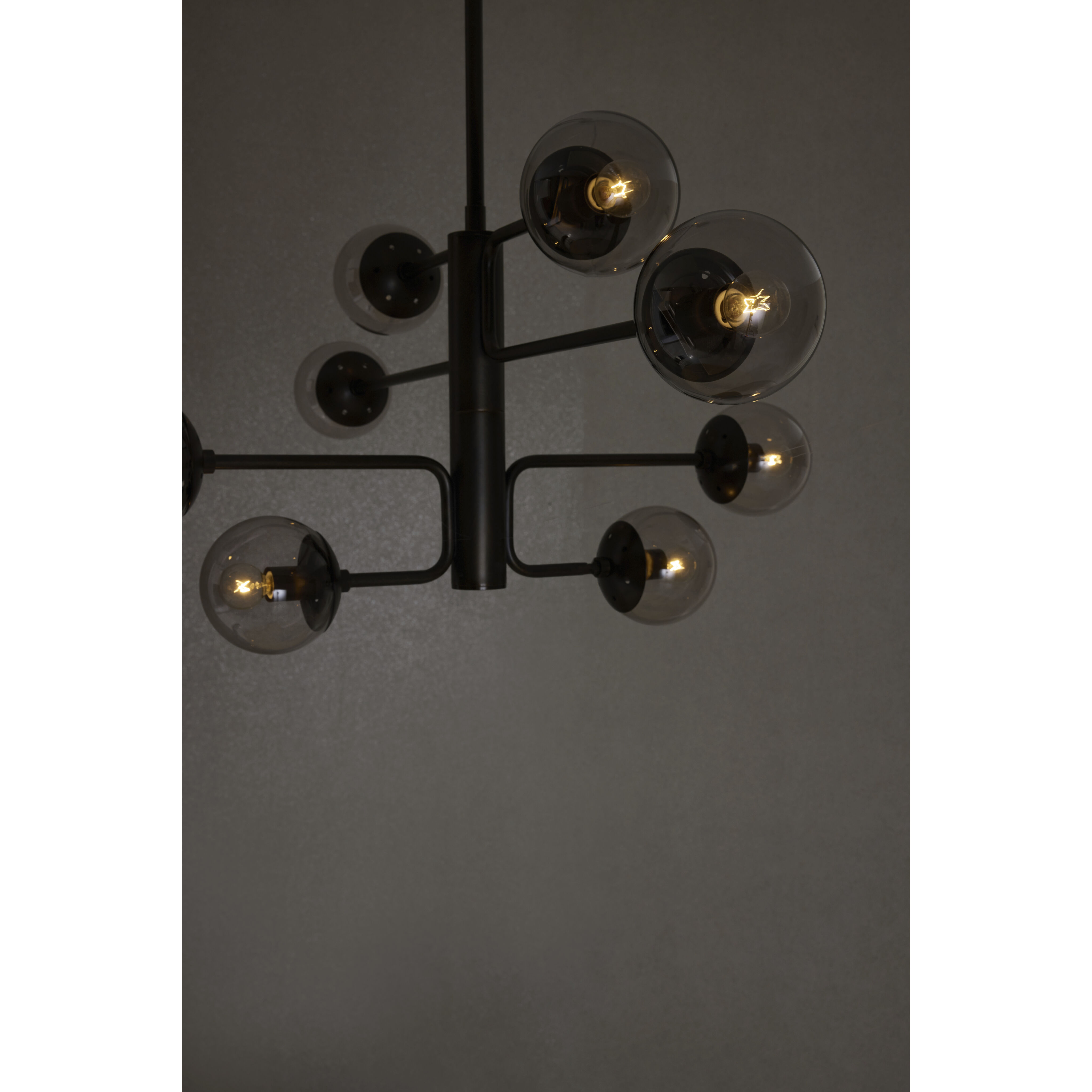 Zeki 6 Light 29 inch Antique Brass Chandelier Ceiling Light
