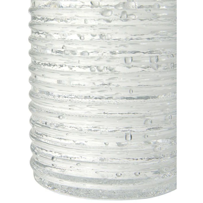 Kendir Clear Candleholders, Set of 2