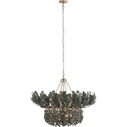 Bilal 40 inch Eucalyptus Coconut Shell Chandelier Ceiling Light