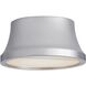Louisa 1 Light 6.5 inch Vintage Silver Flush Mount Ceiling Light