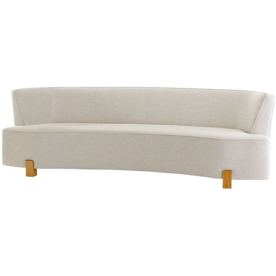 Claude Heron Linen Sofa