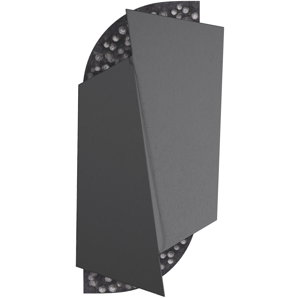 Aldridge 2 Light 8 inch Blackened Iron ADA Sconce Wall Light