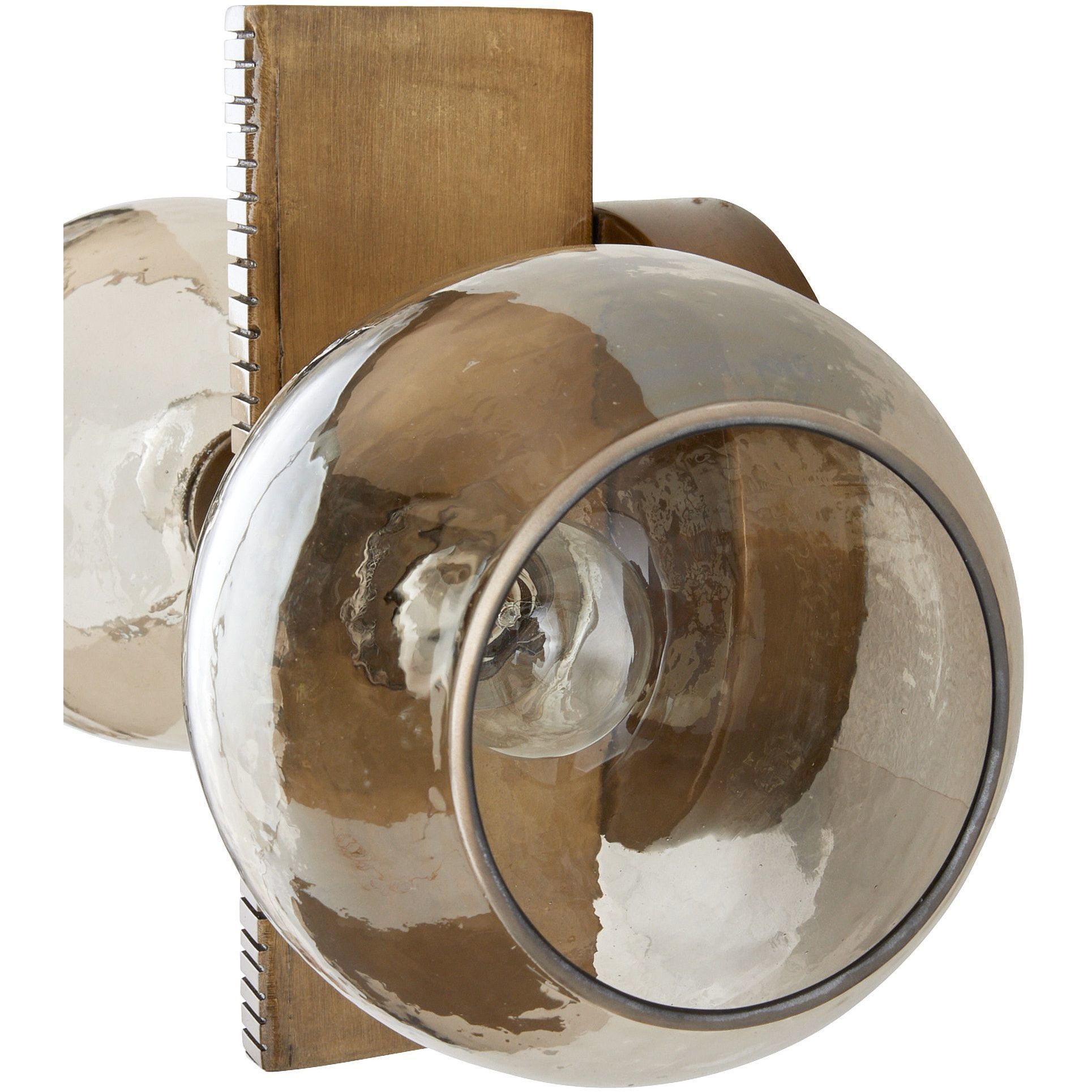 Chamberlin 2 Light 13 inch Smoke Sconce Wall Light
