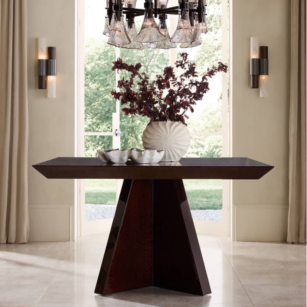 Hogarth 52 X 30 inch Dark Sienna Dining Table