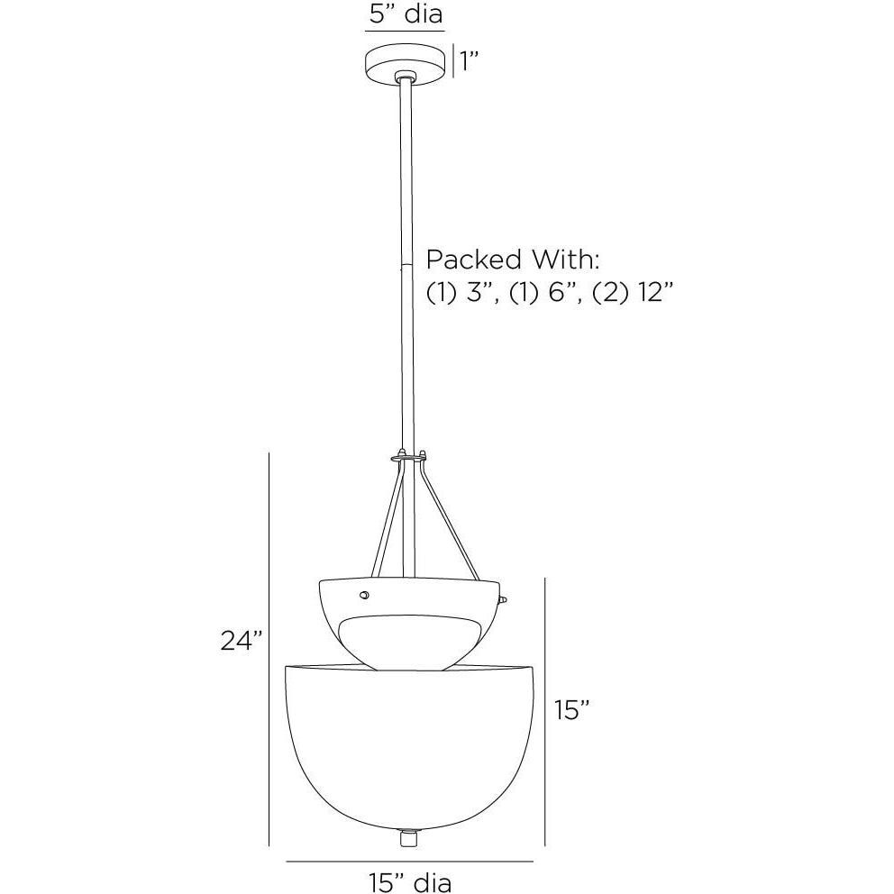Colleen 4 Light 15 inch Antique Mercury Chandelier Ceiling Light