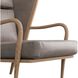 Stassi 41 inch Carbon Wing Chair