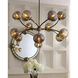 Merrick 12 Light 39 inch Vintage Brass Chandelier Ceiling Light
