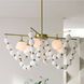 Genesis 5 Light 42 inch Antique Brass Chandelier Ceiling Light