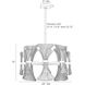Gwendolyn 16 Light 24 inch English Bronze Chandelier Ceiling Light