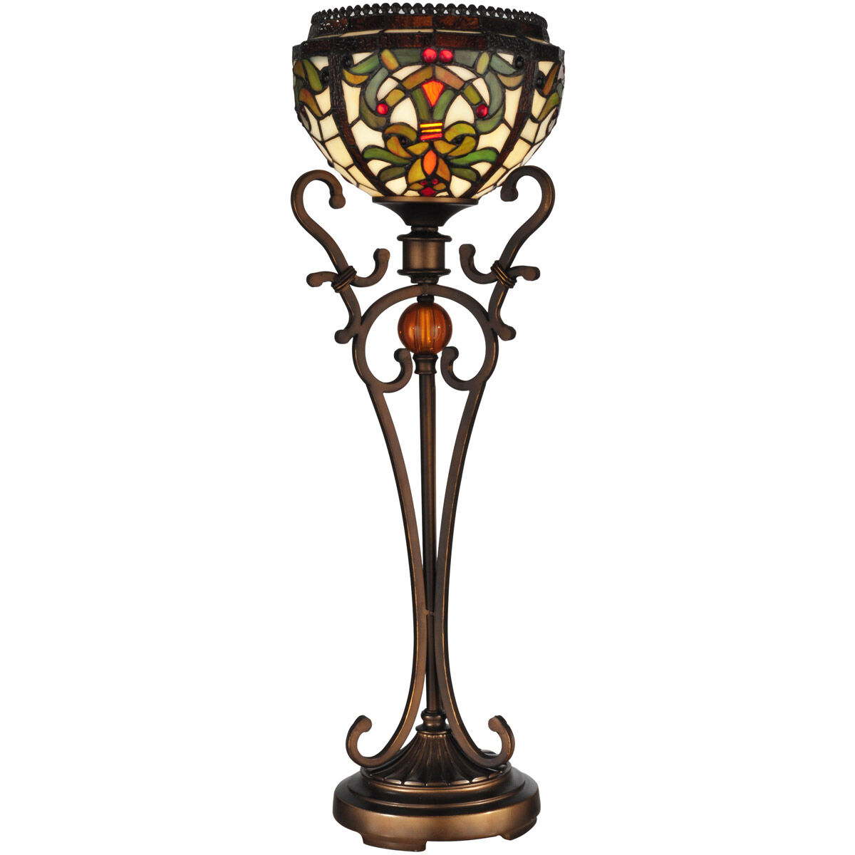Evelyn 28 inch 100.00 watt Antique Golden Bronze Table Lamp Portable Light