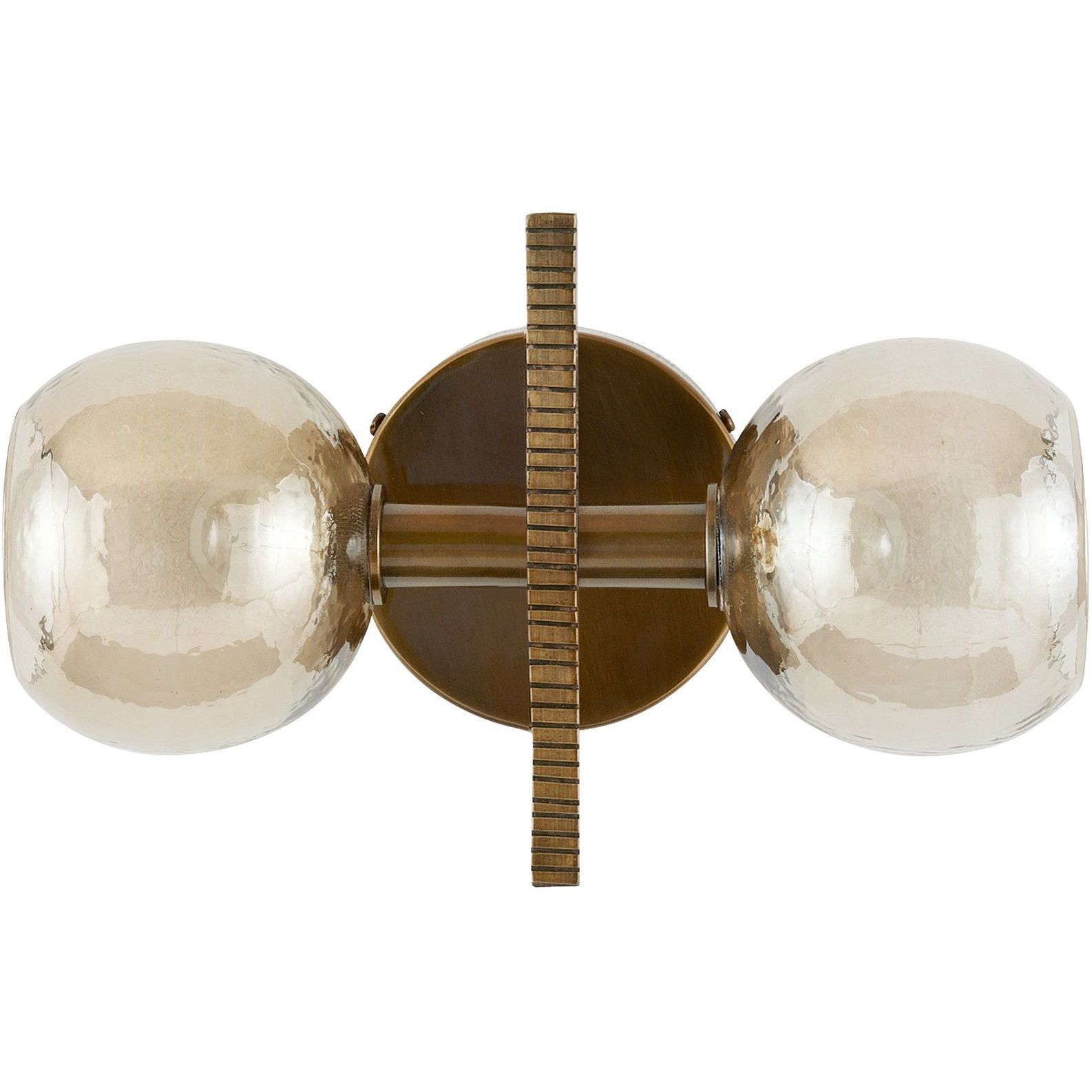 Chamberlin 2 Light 13 inch Smoke Sconce Wall Light