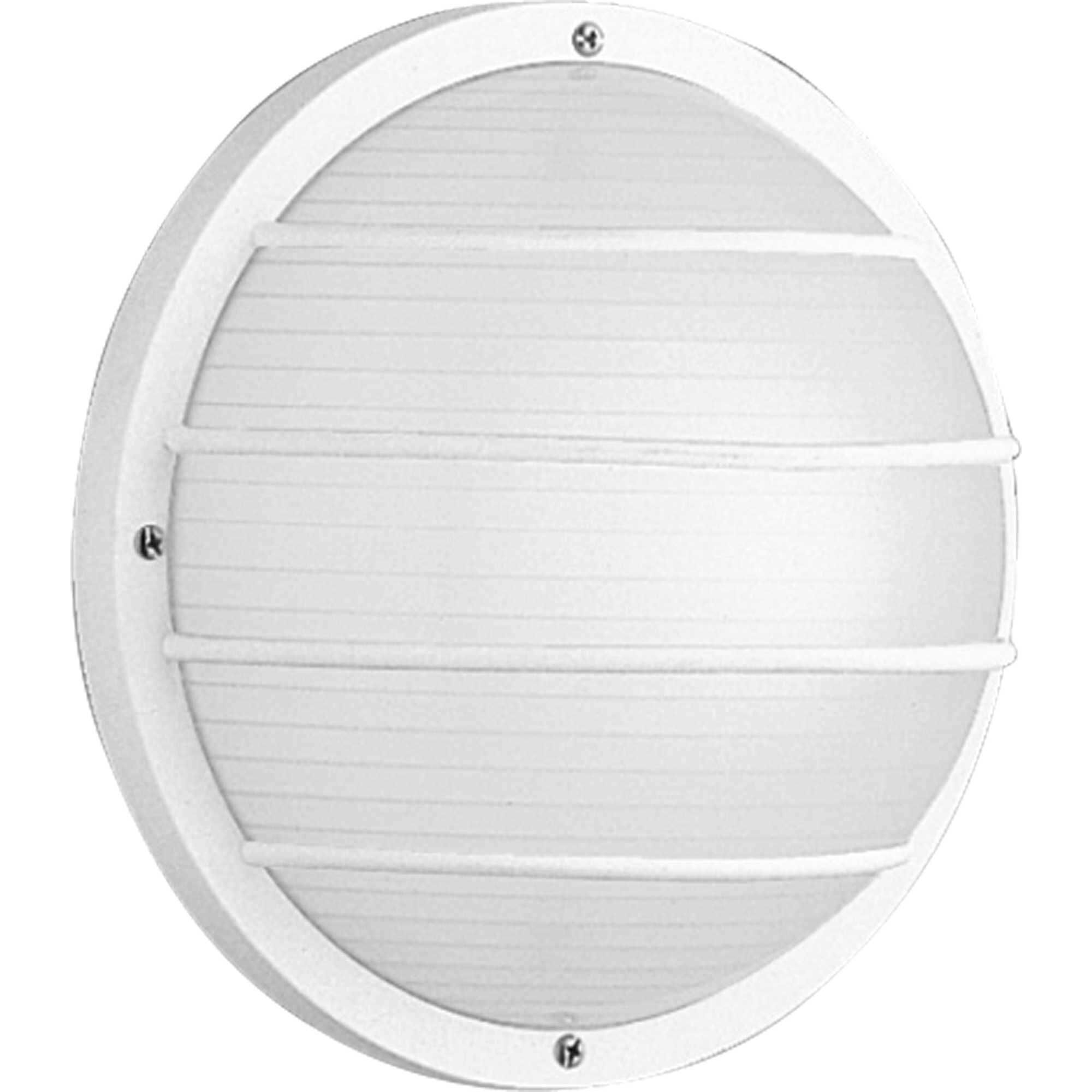 Bulkheads 1 Light 10 inch White Outdoor Ceiling/Wall Mount Bulkhead