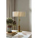Middlebury 24.5 inch 4.00 watt Brown and Antique Brass Desk Lamp Portable Light