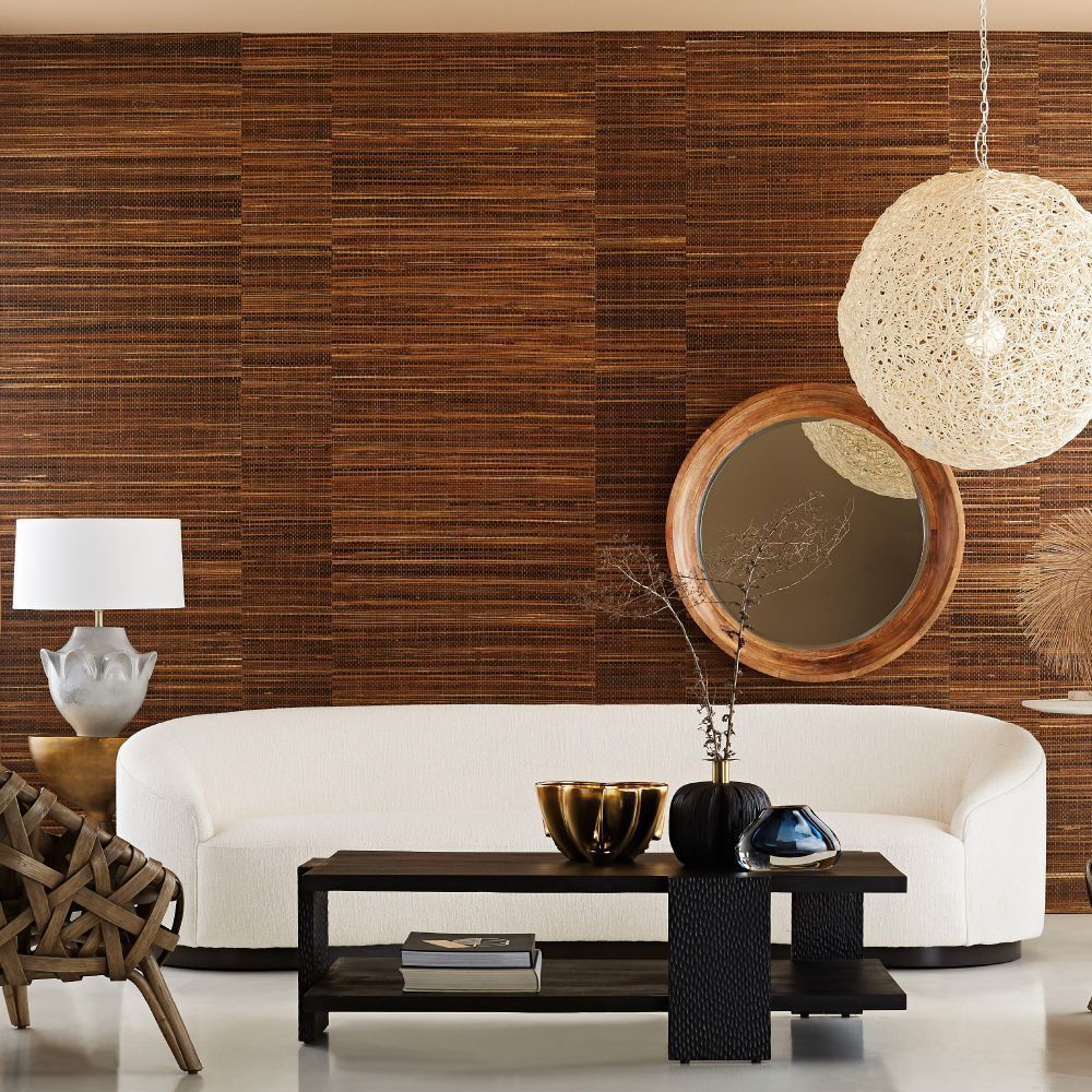 Aiden 55 X 16.5 inch Handcarved Soft Black Waxed Cocktail Table