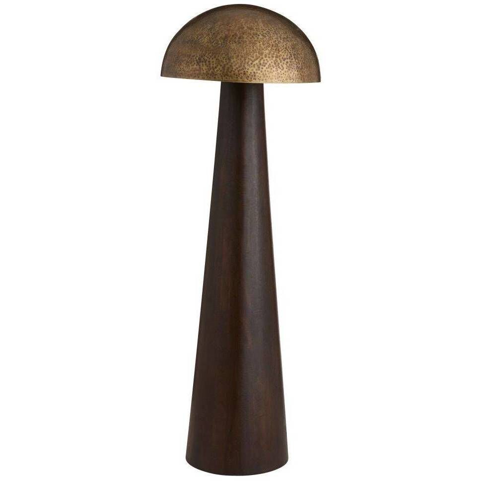 Hoffman 63 inch 60.00 watt Umber Mango Wood Floor Lamp Portable Light