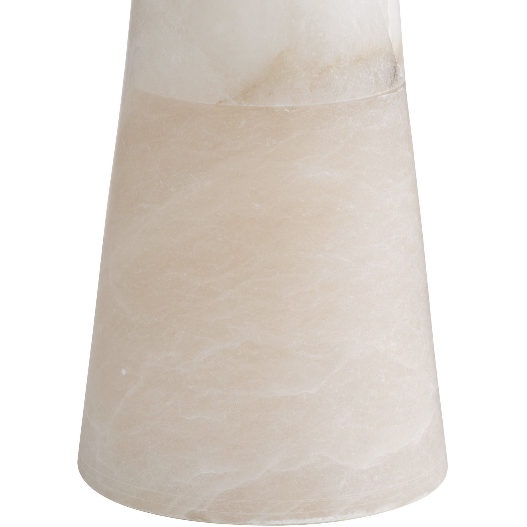 Chanell 30 inch 100.00 watt White Alabaster Table Lamp Portable Light