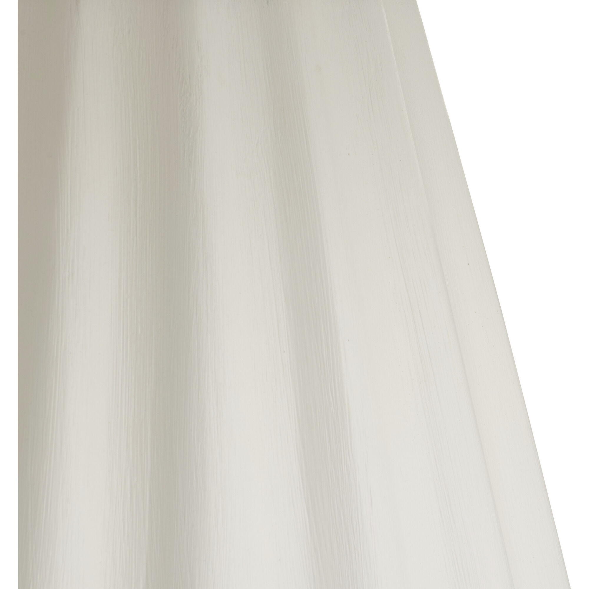 Rinny 38 inch White and White Gesso Coffee Table