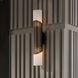 Exelsior 2 Light 3.5 inch Matte Swirl ADA Sconce Wall Light