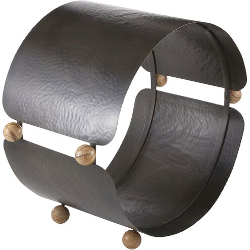 Cannon Blackened Iron Log Holder