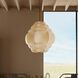 Yahara 35 inch Faux Vellum Pendant Ceiling Light