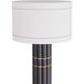 Warner 70.5 inch 150.00 watt Black Floor Lamp Portable Light
