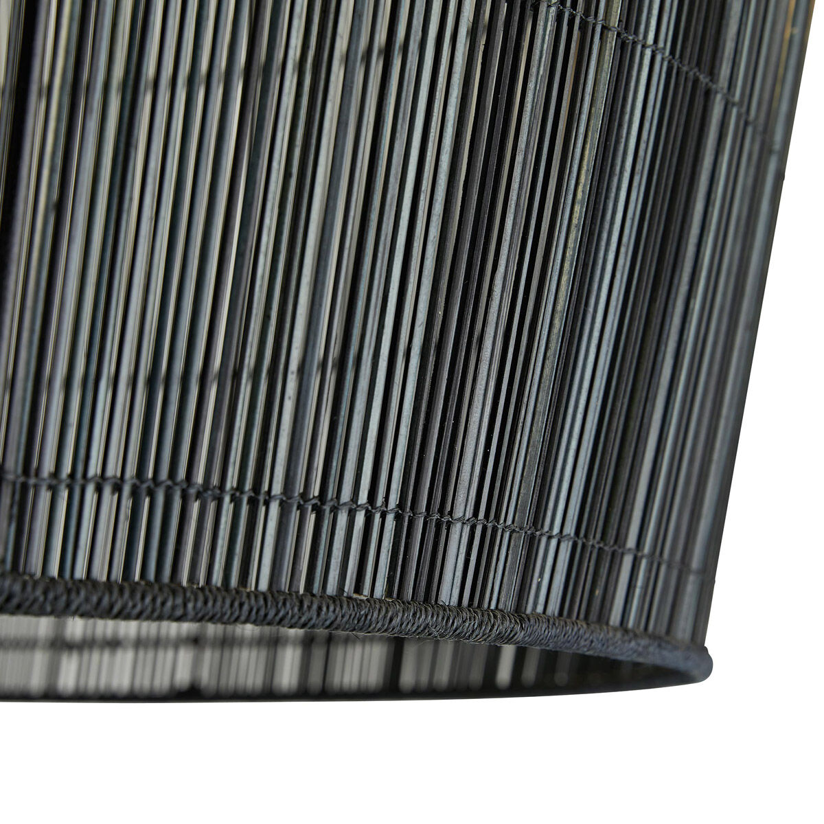 Swami 1 Light 32 inch Natural and Black Ombre with Antique Brass Pendant Ceiling Light, Large