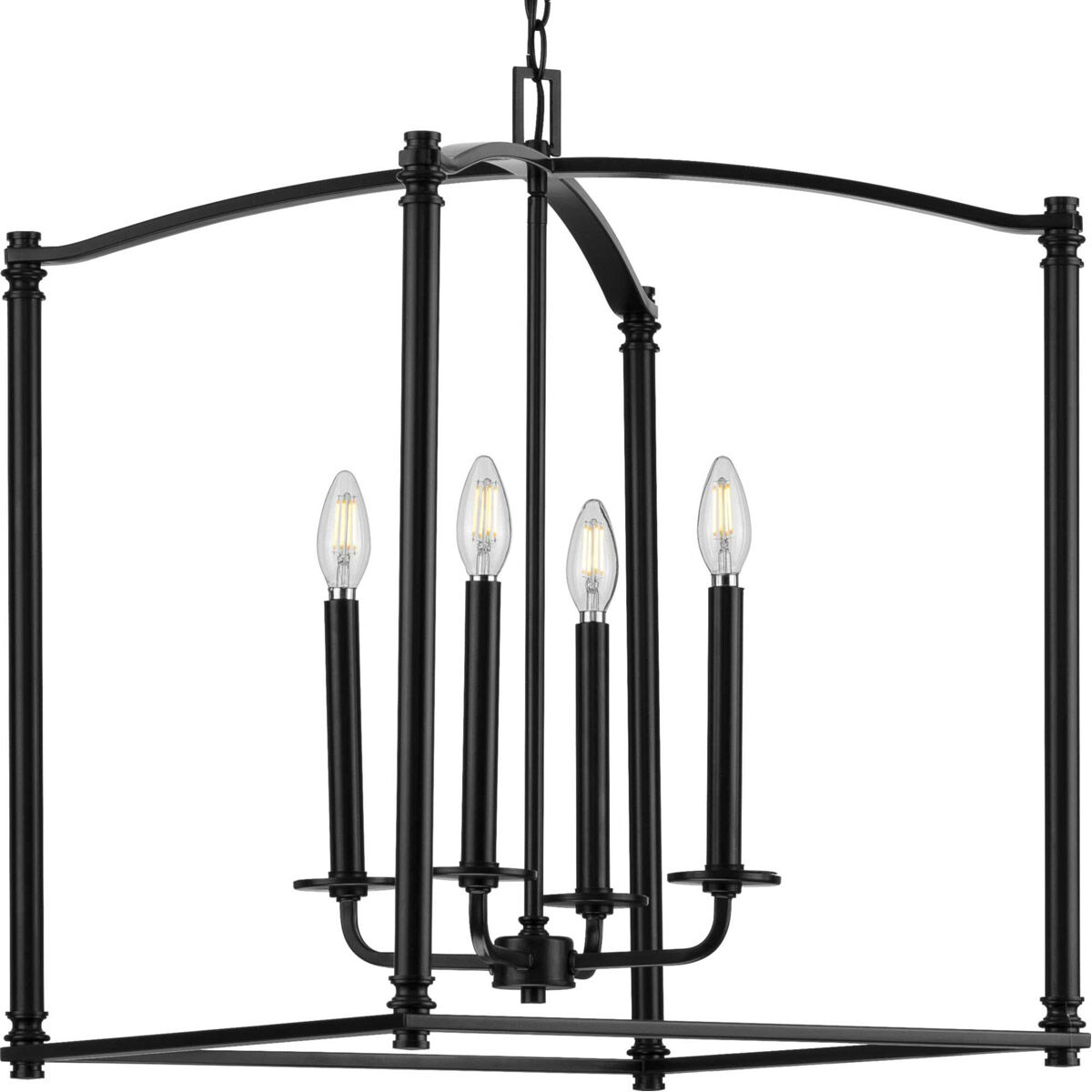 Winslett 4 Light 19.63 inch Foyer Pendant