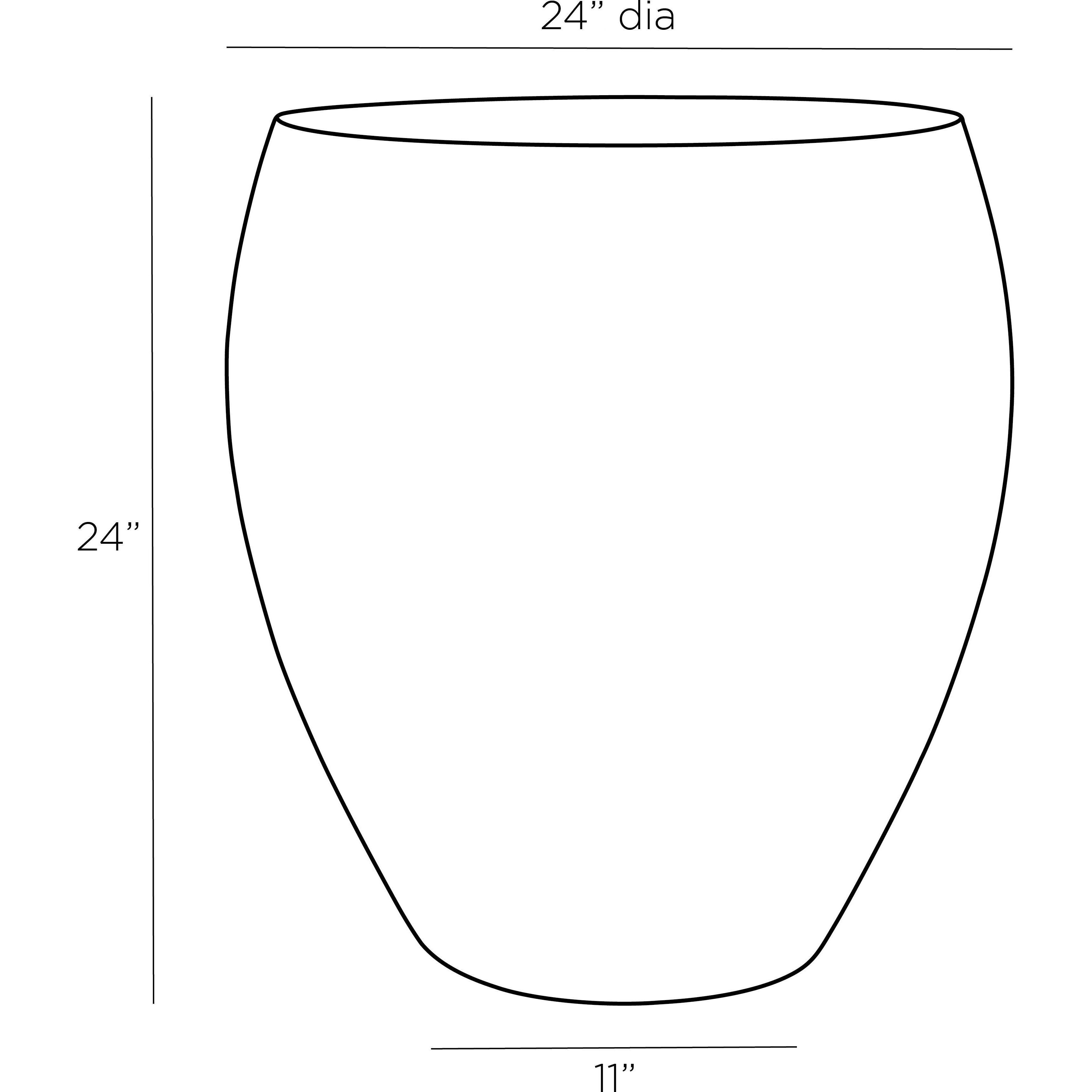 Kenmore 24 inch Mojave Faux Marble Side Table