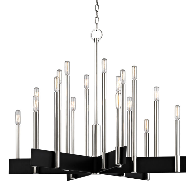 Abrams 18 Light 33.50 inch Chandelier