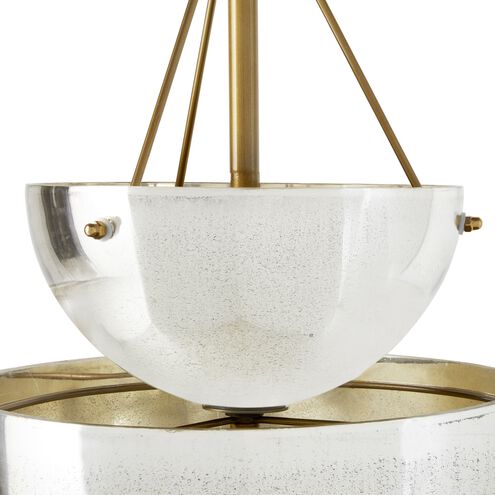Colleen 4 Light 15 inch Antique Mercury Chandelier Ceiling Light