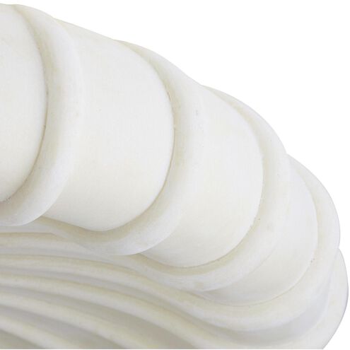 Camella 3 Light 35 inch Ivory and English Bronze Flush Mount Ceiling Light