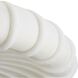Camella 3 Light 35 inch Ivory and English Bronze Flush Mount Ceiling Light