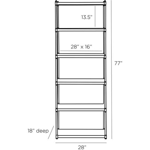 Natalie Blonde Etagere