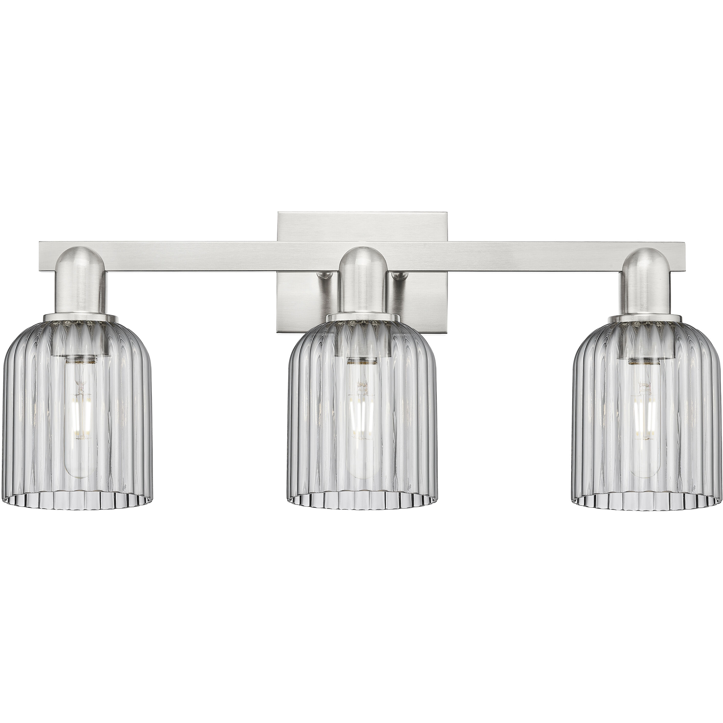 Bridal Veil 3 Light 24.00 inch Bathroom Vanity Light