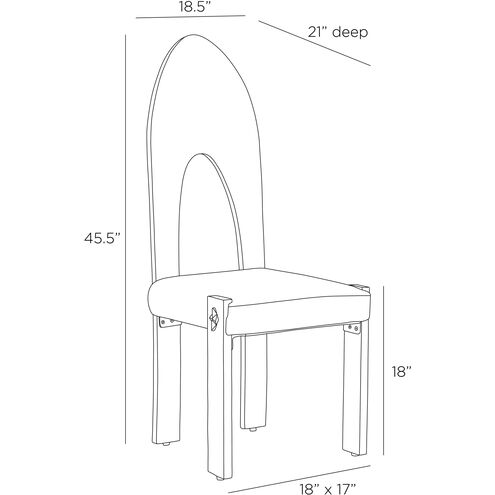 Durango Chantilly Texture Dining Chair
