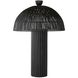 Como 60.00 watt Black Table Lamp Portable Light