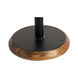 Caymus 24 inch Natural Wood/Natural Iron Counter Stool