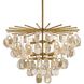 Jacqueline 8 Light 32 inch Antique Brass Chandelier Ceiling Light
