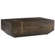 Gilmore 50 X 16.5 inch Umber and Natural Faux Horn Cocktail Table