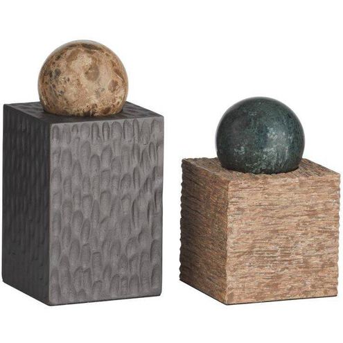 Greenville 6.5 X 4 inch Sculptures, Set of 2