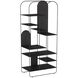 Meson 81 X 35 inch Hammered Natural Iron Etagere