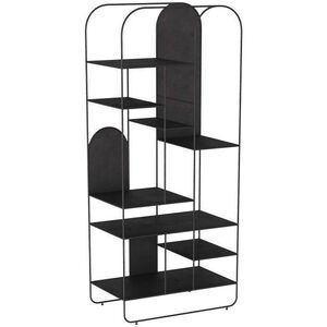 Meson 81 X 35 inch Hammered Natural Iron Etagere