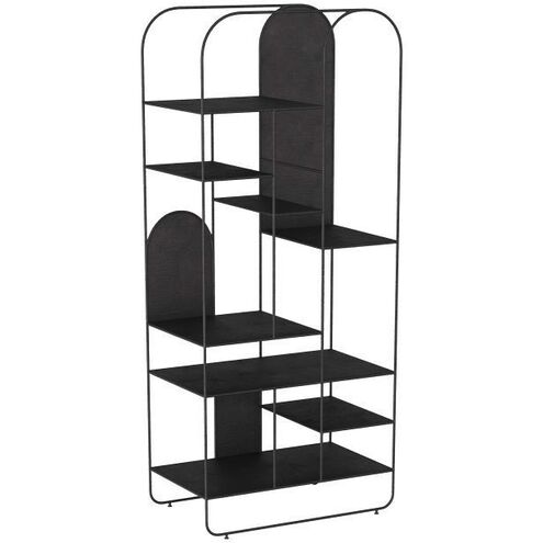 Meson 81 X 35 inch Hammered Natural Iron Etagere