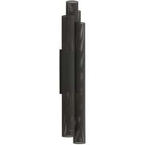 Punch 2 Light 48.5 inch Marine Grade Matte Black Outdoor Sconce