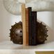 Fenwick 8.5 inch Dark Antique Brass Bookends, Set of 2