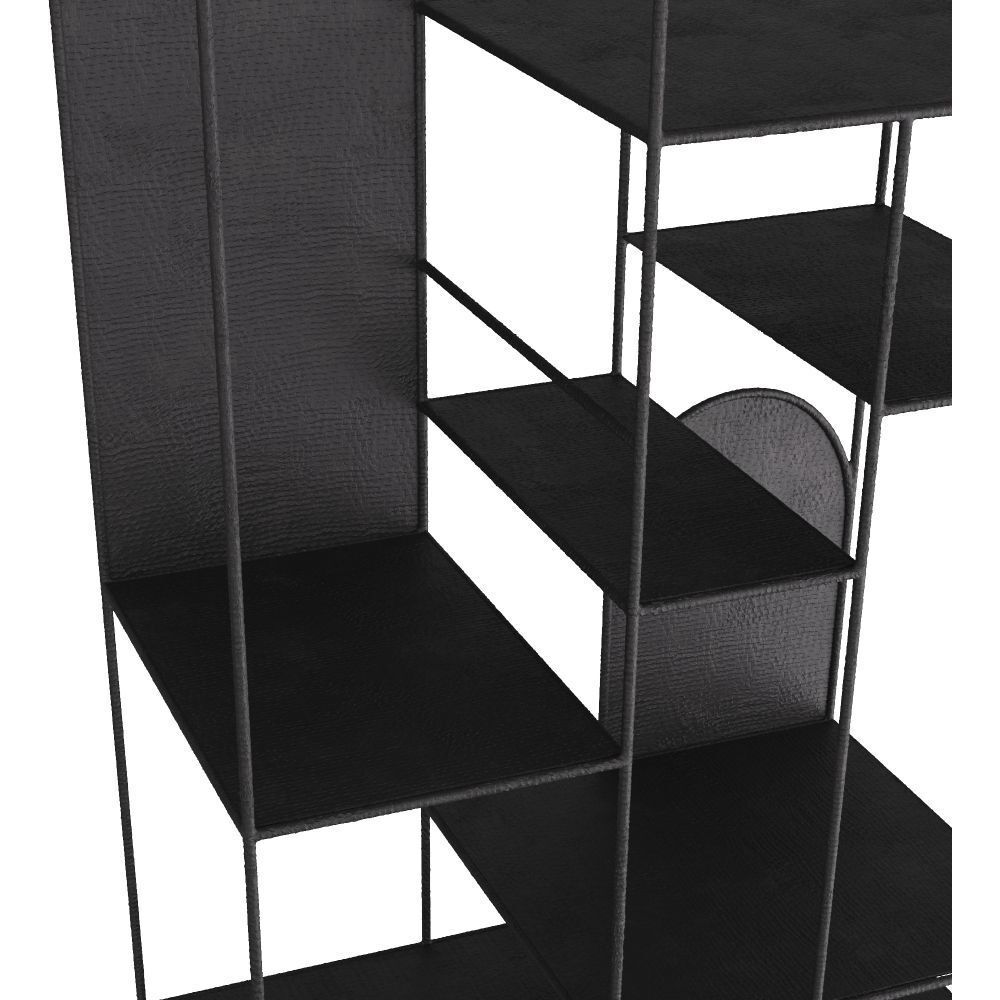 Meson 81 X 35 inch Hammered Natural Iron Etagere